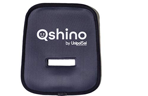 Qshino by UnipolSai Assicurazioni Dispositivo Antiabbandono Universale per Seggiolini Auto, Bluetooth, Blu, 133 g