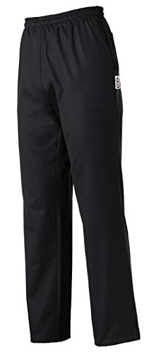 EGOCHEF Pantaloni con Coulisse (XL, Black)