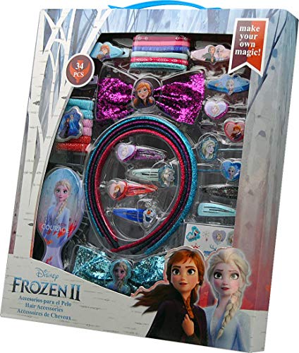 Disney Frozen 2 - set accessori XXL (34 pezzi) 29x3,7x34,2 cm