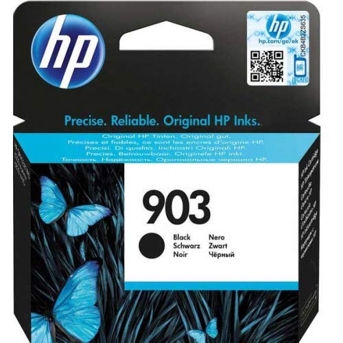 HP 903 T6L99AE Cartuccia Originale per Stampanti a Getto di Inchiostro, Compatibile con OfficeJet 6950, OfficeJet Pro 6960 e 6970, Nero