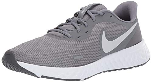 Nike Revolution 5 U Scarpe da Corsa, Uomo, Grigio chiaro (Cool Grey/Pure Platinum/Dark Grey 005), 10.5 Uk