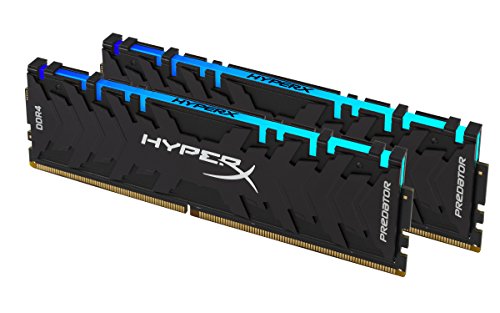 HyperX Predator HX432C16PB3AK2/16 Memoria DDR4 16 GB, Kit da 2x8 GB, 3200MHz CL16 DIMM XMP RGB