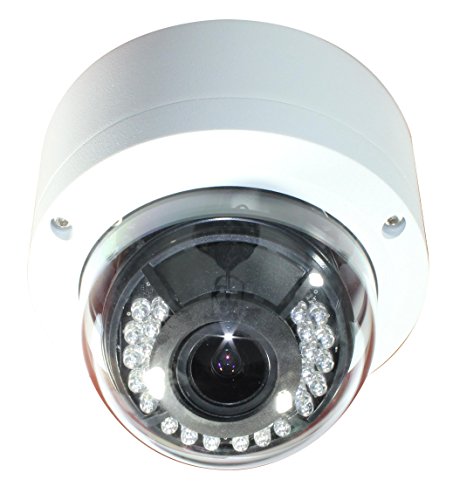 SKYVIEW 1080P CCTV TVI Camera,2.8-12mm Varifocus Lens,35m IR Distance 30 LEDs,3-Axis Inside Bracket Outdoor IP66 Weatherproof,Day Night Vision,1/2.8