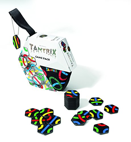 Tantrix 53001 Game Pack, Puzzle tattico in Custodia con Chiusura Lampo, 1/4 Giocatori [Importato dalla Germania]
