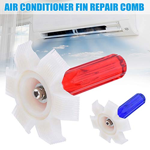 Liamostee Air Conditioner Fins Repair Comb Straightener Comb Plastic Keep Air Flowing Rosso