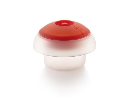 Lékué - Ovo, Cuoci-uovo cilindrico in silicone per cottura a vapore, colore: Trasparente