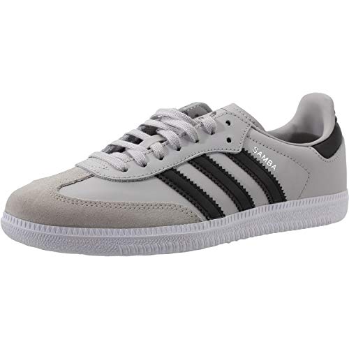 adidas Samba Og J, Scarpe da Fitness Unisex-Bambini, Grigio (Gridos/Negbás/Negbás 0), 35.5 EU