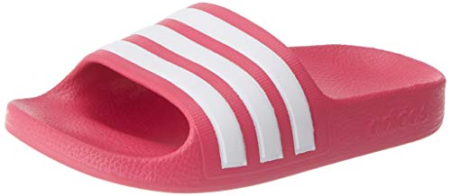 Adidas Adilette Aqua, Ciabatte Unisex-Adulto, Real Magenta Ftwr White, 29 EU