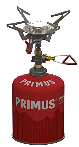 Primus Powertrail, Fornello con Accensione Piezoelettrica e Regolatore Argento