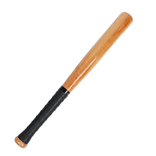 Latinaric Pipistrello di legno autodifesa Rounder Bat del mazza da baseball di slugger di sport di legno naturale 54cm 63cm 64cm 74cm 84cm