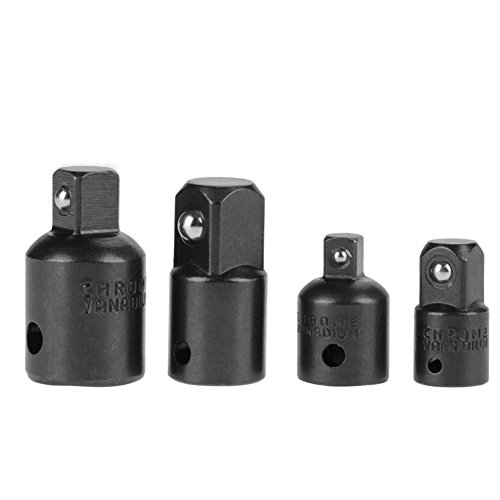 Adattatore per chiavi a brugola da 4 pezzi adattatore in acciaio al cromo vanadio(black)