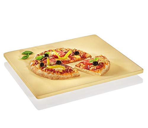 Küchenprofi 1086150040 - Piastra per Pizza, Rettangolare, con piedistallo