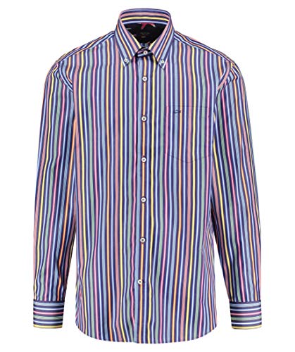 PAUL & SHARK - Uomo Camicia Button Down Righe Multicolor P19P3148 015-28624 - 40