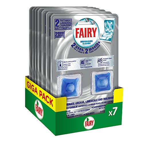 Fairy Additivo Cura Lavastoviglie, Maxi Formato, 7 confezioni x 2 pezzi