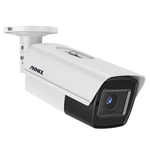 Annke 5MP HD Videocamera di Sorveglianza Con 5x Zoom Ottico e Obiettivo Barioide Motorizzato(2,7-13,5 mm),Sicurezza Domestica 4 in 1,Visione Notturna EXIR da 132m, impermeabile IP67 per intern/esterni