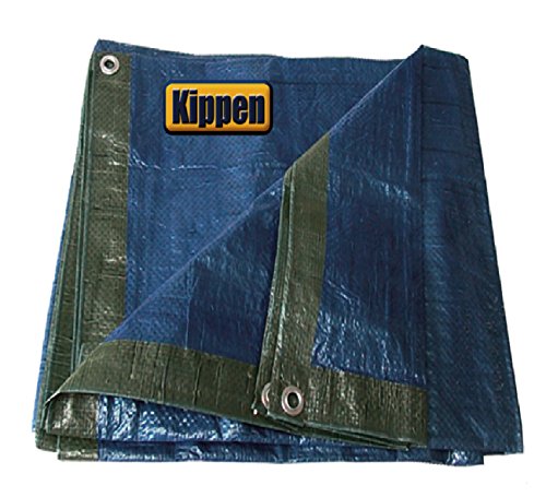 Kippen 6056B Telone Occhiellato, Verde/Blu, 3 x 4 m