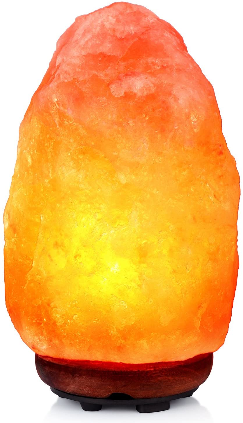 Lampada di sale dell'Himalaya 2-3 kg Lampada in cristallo ad aria purificata