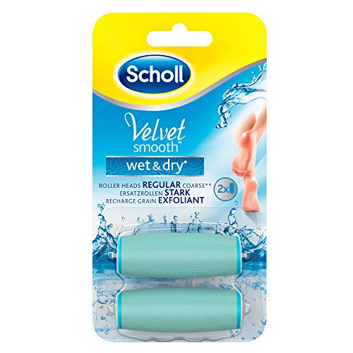 Scholl Velvet Smooth Wet&Dry Ricarica Roll per Pedicure