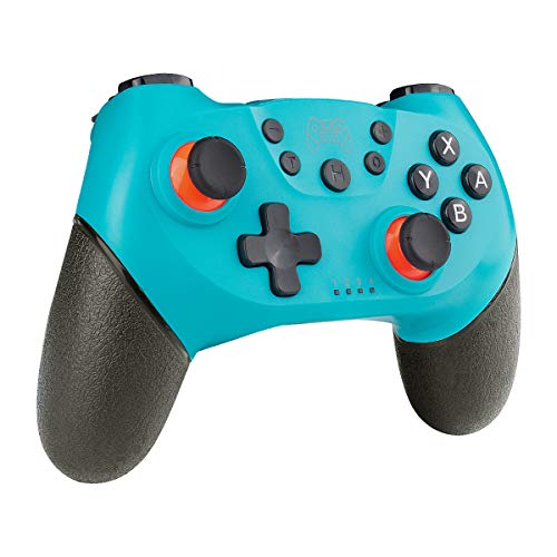 CHEREEKI Controller per Nintendo Switch, Controller Wireless con Doppio Turbo Vibrazione Supporta Funzione Gyro Axis