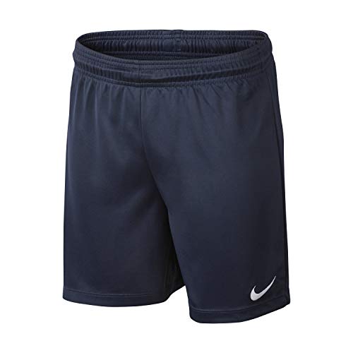 Nike Park II Knit Short NB, Pantaloncini Corti Bambino, Blu (Midnight Navy / Bianco), M