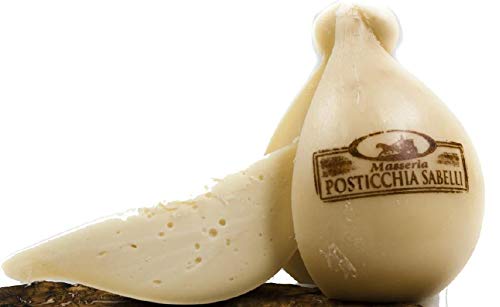 Caciocavallo Masseria Posticchia Sabelli 2,2kg ca., Campione del Mondo 2018 (Forma intera confezionata sotto vuoto, stagionatura 2mesi ca., in confezione regalo).