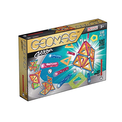 Geomag 533 Glitter Panels, 68 pcs