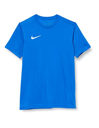 Nike Y Nk Dry Park VII JSY SS T-Shirt, Unisex Bambini, Royal Blue/White, M