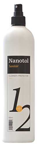 Nanotol Sanitary 1+2, Detergente per Bagno Ibrido con Effetto Loto,NS21-5 (500 ml)