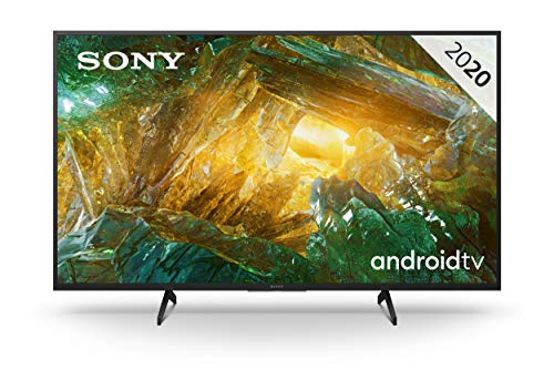 Sony KD-43XH8096 - Android TV 43 Pollici, Smart TV 4K HDR LED Ultra HD, con Assistenti Vocali Integrati, Modello 2020, Nero