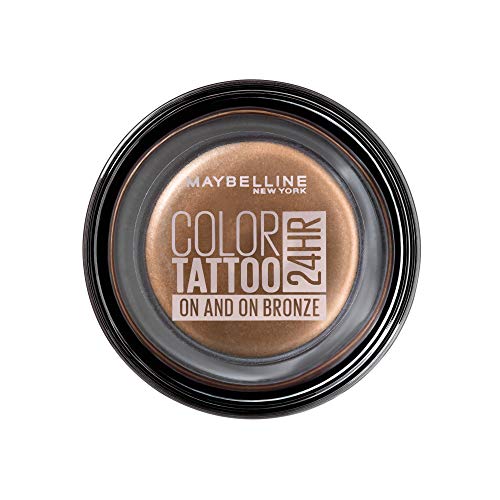 Maybelline Jade - Ombretto in gel Color Tattoo 24H, n° 35 On and On Bronze, 1 pz. (1 x 4,5 g)