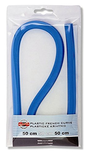 Koh-I-Noor 717028 - Curva flessibile, 50 cm, colore: Blu