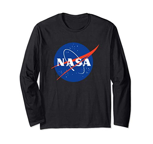 NASA Approved Officially Licensed Insignia Meatball Logo Maglia a Manica