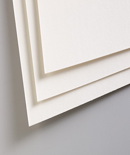 Clairefontaine 96010C Confezione Carta Pastelmat, 50 x 70 cm, 5 Fogli, Bianco