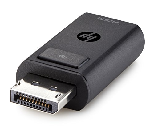 HP Adattatore DisplayPort to HDMI 1.4 Adapter, Nero