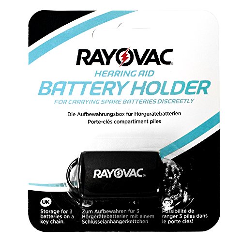 Rayovac Porta Batterie Acustiche, per Avere Sempre le Pile Acustiche per il Tuo Apparecchio Acustico