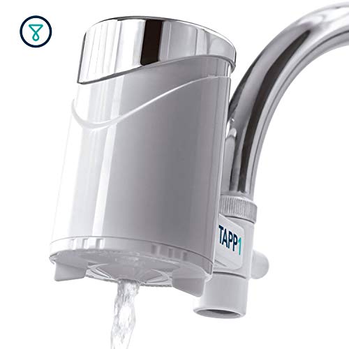TAPP Water TAPP 1 - Filtro acqua per la cucina - Filtra cloro, sedimenti, ossido, nitrati, pesticidi - Sistema di filtrazione per rubinetto