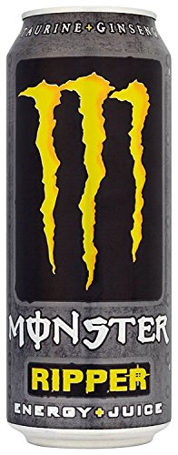 Monster Ripper Energy Plus Juice Can 500 Ml (pack Of 12)