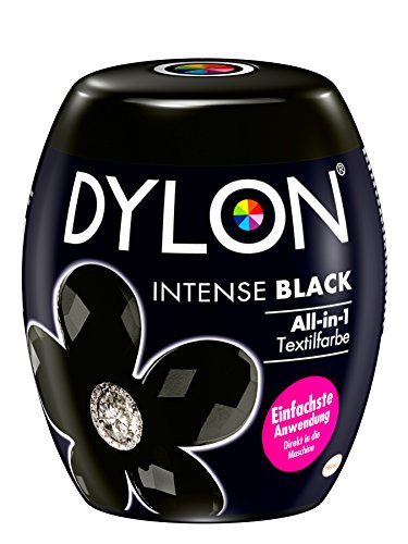 Dylon Intense Black – Dyepod, pezzo unico (1 x 350 g)