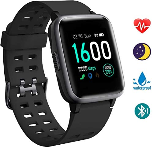 Orologio Intelligente, Smartwatch Orologio Fitness da Uomo e Donna, Cardiofrequenzimetro da Polso YAGALA, Orologio Smartwatch con IP68 Impermeabile (per Android iOS Xiaomi)