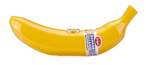 Snips 021270 Salva Banana-Contenitore salvafreschezza d'asporto, Giallo