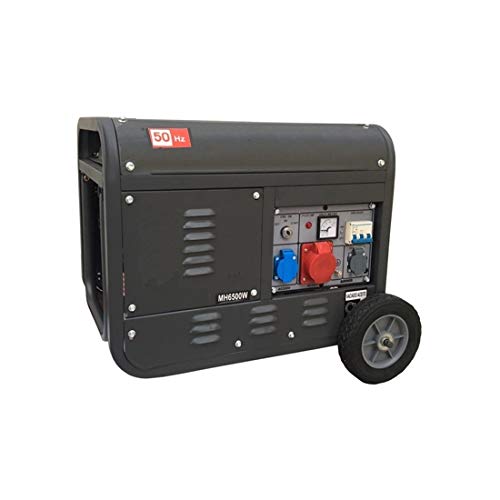 Gruppo elettrogeno/Generatore di corrente 2800W - 220/380V avviamento elettrico con chiave e telecomando carrellato - Hammer