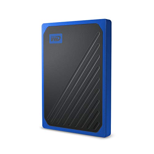 Western Digital WD My Passport Go SSD Portatile, 2 TB, Blu (Bordo Cobalto)