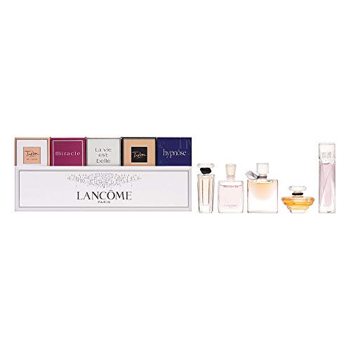 Gift Set Les Miniatures Pour Femme: Tresor 7,5 ml + Miracle 5 ml + La vie est belle 4 ml + Hypnose 5 ml + Tresor in Love 5 ml Donna