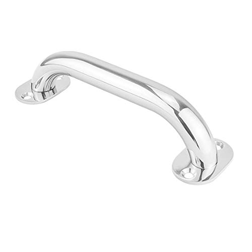 Linqingshiduodeshangmaoyouxiangongsi Ancora della Natura Acciaio Inossidabile Lucido Heavy Duty Marina del crogiolo Grab Handle corrimano, Marine Ferroviario, Grab Handle Supporto (Color : 300mm)