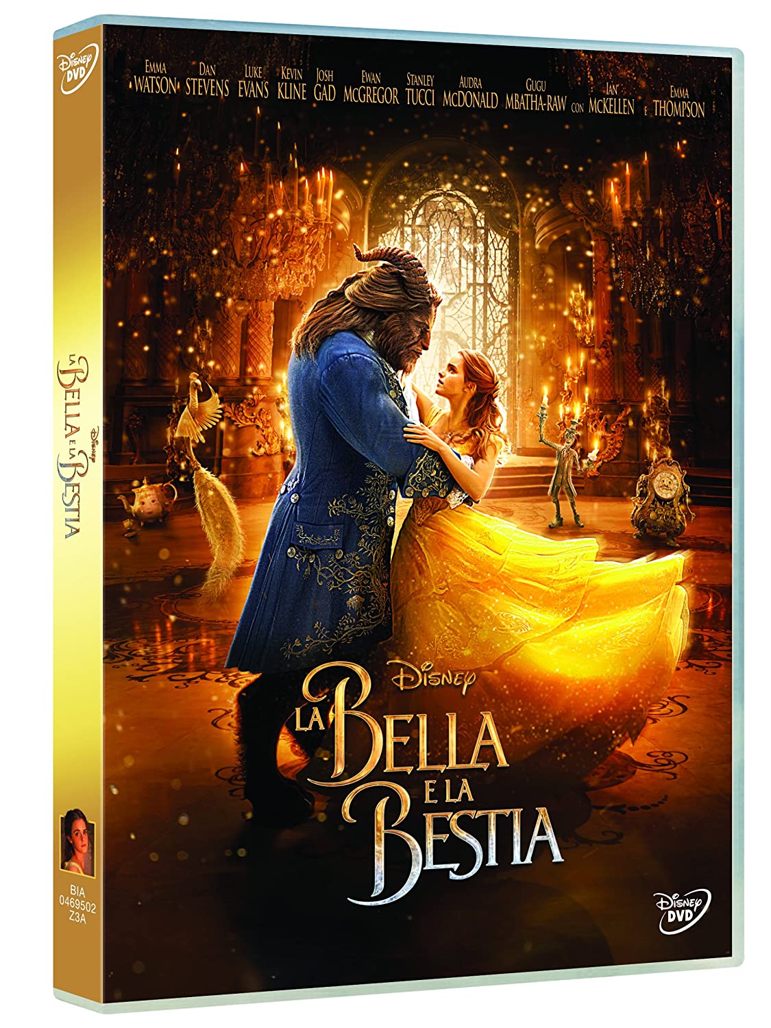 La Bella e La Bestia - Live Action (DVD)