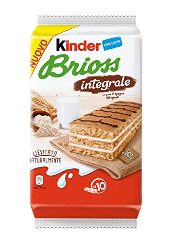 Kinder Brioss Integrale, confezione da 10 pezzi - 270 gr