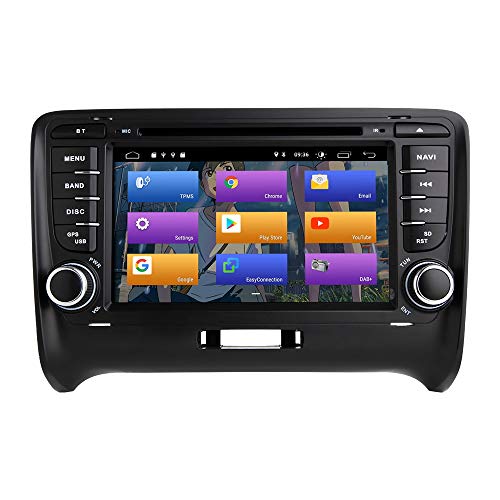 BOOYES per Audi TT MK2 2006-2012 Android 10.0 Double DIN 7