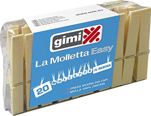 GIMI Easy La Molletta, Avorio, 2x1.5x9 cm, 20 unità