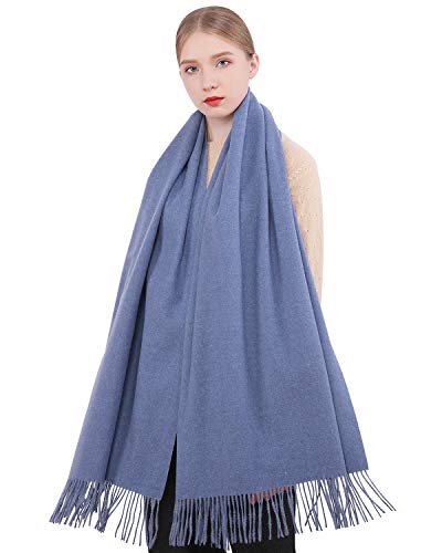 RIIQIICHY Sciarpa da donna Sciarpe e sciarpe di Pashmina Lungo Inverno grande Sciarpe più spesse più calde