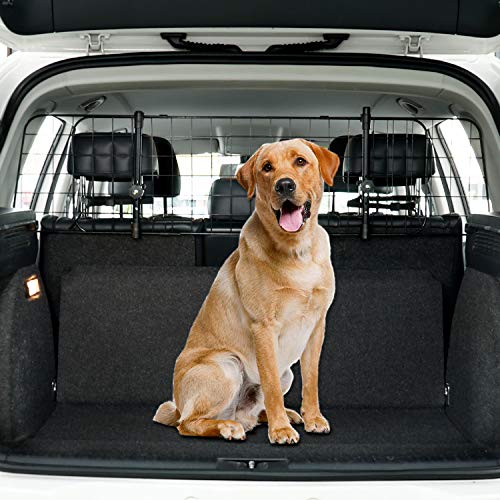 Toozey Rete per Cani Auto, SUV Universale - Protettiva Divisorio Auto per Cani con Supporto per Poggiatesta - E-Book Gratuito e Regolabile